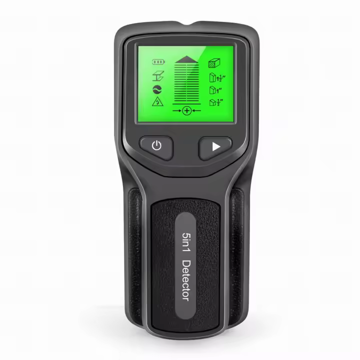 Detector de Estudios Electrónico 5 en 1 with Pantalla LCD para Detección de Cables AC y Estudios de Madera y Metal Portátil Hecho en China - 1