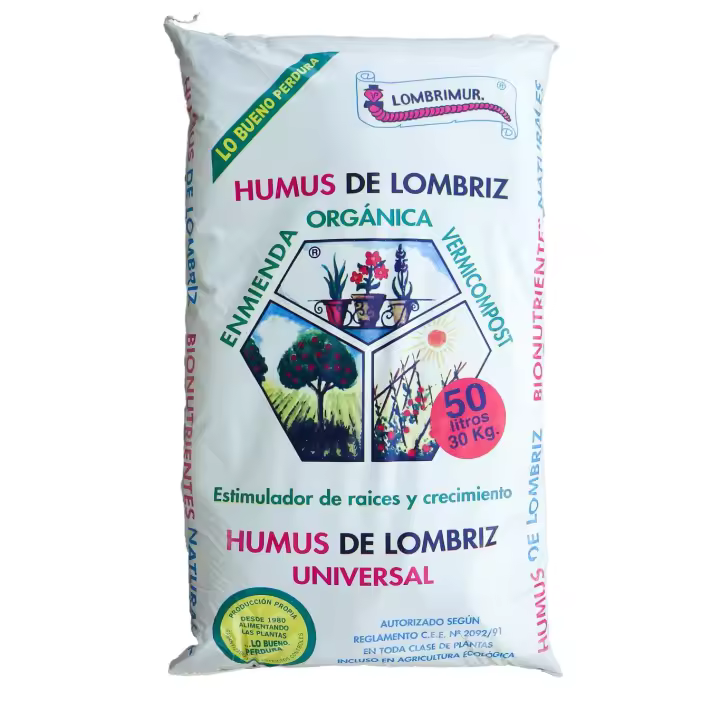 Lombrimur Humus de Lombriz 10 Kg - 1