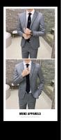 Traje Elegante Para Hombre (Blazer+ Pantalones) Moda Negocios Coreana Ajustado Para Boda Traje Profesional De Gentleman - details 9