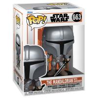 Figura Funko POP Star Wars Mandalorian The Mandalorian With Darksaber - details 0
