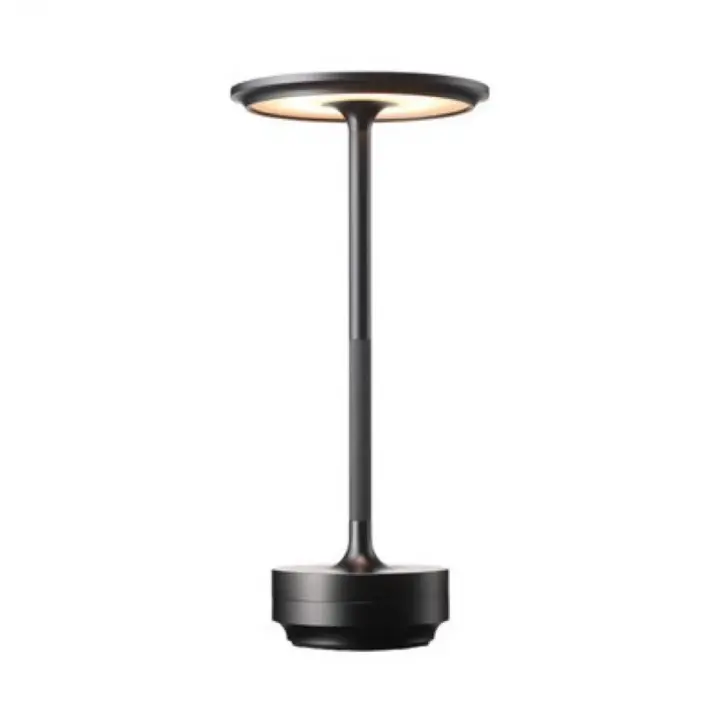 Lámpara de escritorio inalámbrico/lámpara de Mesa-Luz LED Negro - 1