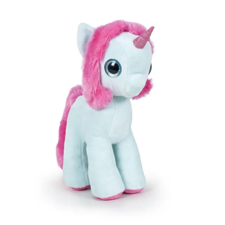 PELUCHE UNICORNIO COLOR VERDE MINT GRANDE 28 CM, 760016011, PLAY BY PLAY, TIENDA CON LICENCIA OFICIAL - 1