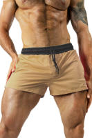 Shorts Deportivos Tejidos Para Hombres Camuflaje Transpirables Ligeros Secado Rápido Talla Europea Y Americana Tres Puntos - details 4