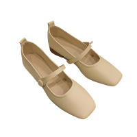 Zapatos Mary Jane de Tacón Bajo para Mujeres Vintage Zapatos de Cintura Gruesa con Anillo - details 0