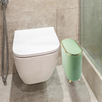 Bandeja De Papel Plástica Con Tapa De Presión, 12 Litros Para Baño Dormitorio Cocina Y Sala De Artesanías Reciclaje Ecológico - details 13