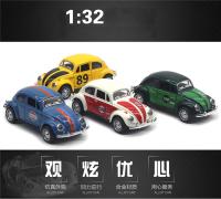 Volkswagen Beetle De 1:32 En Metal Con Función Retroceso Regalo Ideal Para Niños Modelo Clásico De Coche De Juguete A988 - details 5