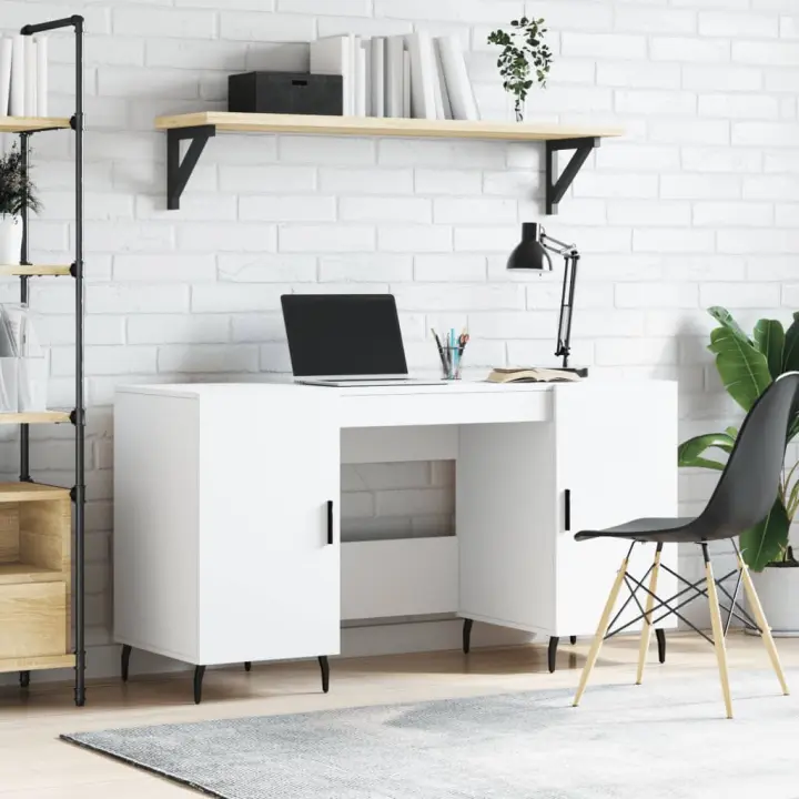 Blanco Escort 140x50x75 cm Madera Multicapa - 1