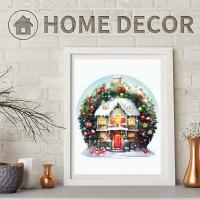 Rompecabezas De Madera Navideño Para Casa Modelo 3D Exquisito Decoración De Fiestas Regalo Interactivo Para Familia Entretención Adultos A3 A4 A5 - details 4