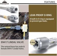 Adaptador De Estufa De Gas Para Camping Con Tubo De Extensión Y Convertidor Para Tanque De Butano Equipo De Camping - details 10