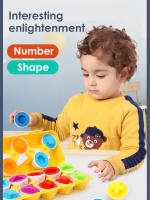 Juguetes Educativos Montessori Para Bebés 6Pcs Huevo Inteligente Aprendizaje Infantil Reconocimiento De Colores Y Formas Para Niños De 3-6 Años - details 6