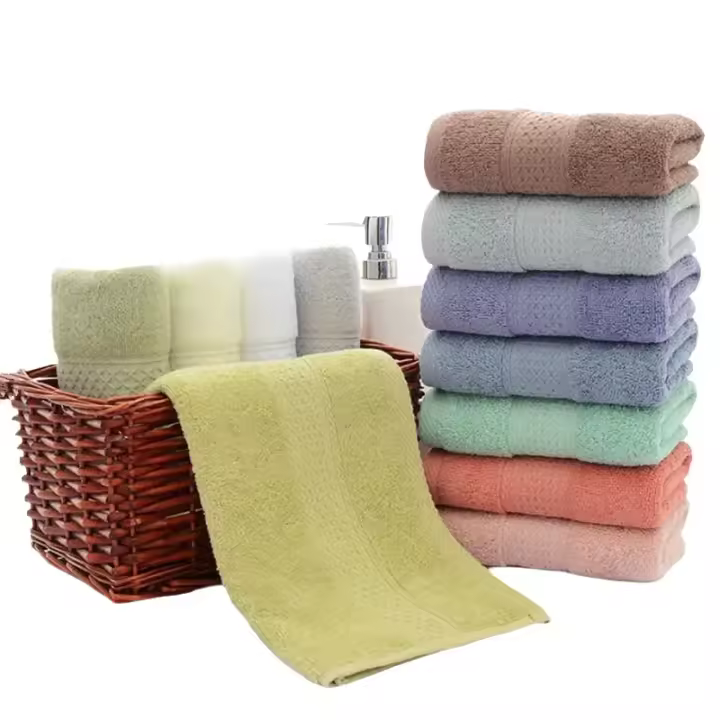 Juego De Toallas De Lavado Ultra-Suaves De Algodón 6/12pcs 13x3 Pulgadas Fragancia Libre Químicos Libre Adecuado Para Todas Las Tipos De Piel Perfecto Para La Mesa Y El Baño - 1