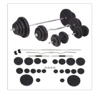 Fitness Tech Juego de Pesas con Barras y Mancuernas 25mm Peso libre - details 0