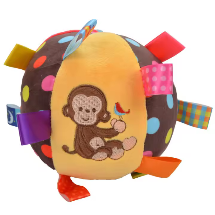 Juguete de entrenamiento para agarrar la pelota con la mano para la percepción del bebé, ideal para la educación temprana de bebés de 1 año de Sozzy - 1