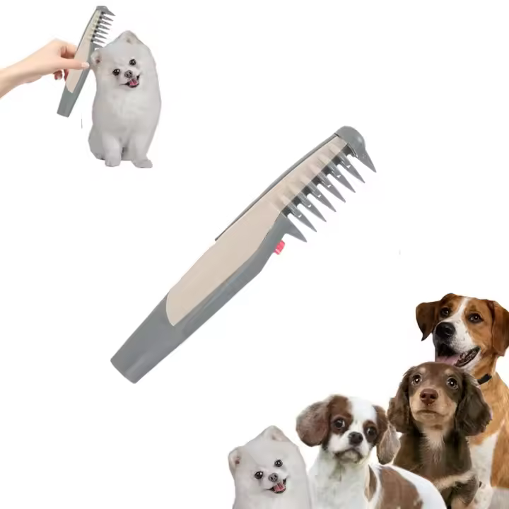 Lifweb Mataway E-Comb, Glosrity Mataway EComb, quitanudos eléctrico para mascotas, peine eléctrico 2 en 1 para perros y gatos (1 unidad) - 1