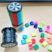 Juguete Educativo 3D Rotativo De Cilindro Para Aliviar El Estrés Juego De Lógica Y Mano Mágica Cubo STEM Juguetes Para Niños De 3-6 Años - details 2