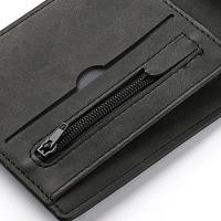 Cartera De Cuero PU Para Hombres Corta Con Portatarjetas Ligera Y Compacta Para Viajes Monedero Móvil Para Jóvenes - details 3