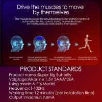 Estimulador Muscular EMS Inalámbrico Para Glúteos Y Caderas Entrenador De Abdominales ABS Masajeador De Reducción De Grasa Fitness Con Parches De Masaje - details 2