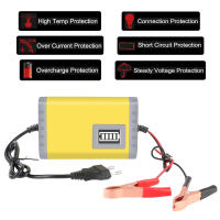 Cargador Inteligente De Batería De Motocicleta DC 12V 2A Entrada AC 110-220V Para Baterías De Ácido Plomo 3-20AH Para Bicicleta Eléctrica - details 5