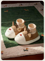 Zapatillas De Algodón De Invierno Para Niños Con Dibujos Animados De Mario Cómodas Para Uso Interior Y Exterior - details 5
