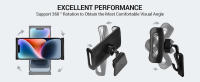 Soporte De Tableta Para Asiento Del Coche Compatible Con Tesla Model Y Model 3 Model S Model X LR/Plaid Montaje En Soporte De Cuello Accesorios Universal Para Coche - details 4