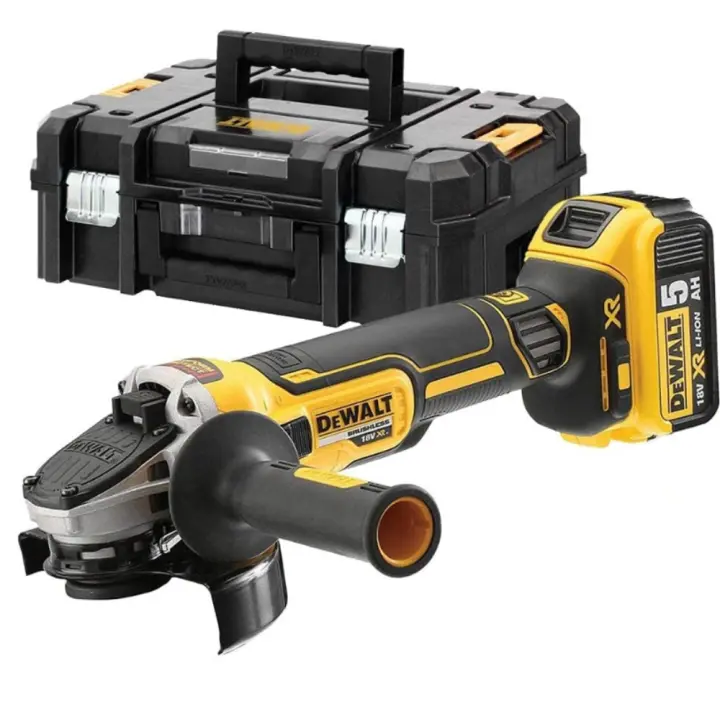 DEWALT DCG405NT-XJ - Mini-Amoladora sin escobillas XR 18V 125mm sin cargador/batería - 1