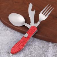 Juego De Utensilios De Camping Plegables - Cuchillo Fork Sartén Multi-Funcional Para Actividades Al Aire Libre Y Deportes Picnic Viaje - details 12