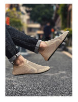 Zapatos De Hombre Casual Transpirables Tenis Slip-on Ligeros Antideslizantes Flexibles Loafers De Verano Para Parejas Comodidad En El Pie - details 7