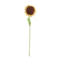 DIY Bouquet De Flores Tejidas Rosa Y Girasol Flores Artificiales Para Decoración Del Hogar En Acetato Uso En Aniversarios Bodas Y Más - details 8