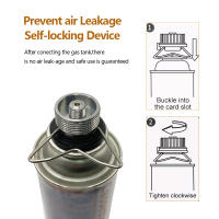 Adaptador De Estufa De Gas Portátil 1-5Pcs Aluminio Ligero Convertidor De Gas Para Camping Y Cocina Al Aire Libre - details 1