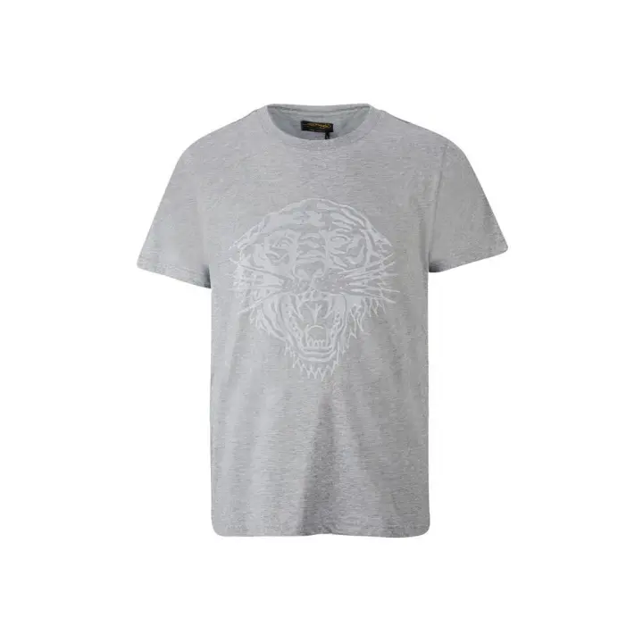 Ed Hardy Camiseta Tigre Glow Gris Hombre - 1