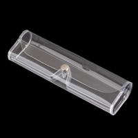 Estuche Portátil Ultraligero Para Gafas De Lectura Transparente Organizador De Almacenamiento Pequeño Para Hombres Y Mujeres - details 1