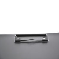 Carpeta de Pinza Basic con Tarjetero Frontal y Solapa Interior - 100% Reciclable -  Práctica Carpeta con Pinza Ideal para Congresos y Presentaciones, Pinza con Protectores de Papel by Office Box - details 2