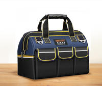 Bolsa De Herramientas AIRAJ Para Electricistas Y Carpinteros Multifuncional Portátil De Tela Gruesa Para Instalación Y Mantenimiento - details 2