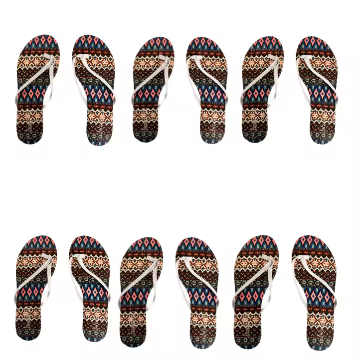Chancletas de Dedo - PACK 6 UNIDADES - Tallas 36 a 41 - OFERTON - Chanclas de Playa y Piscina - Suela de Goma - Dos Colores - 1
