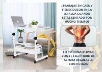 Mesa JANDTEK Ordenador Portátil con Ruedas 60x40cm - Altura Regulable - details 4
