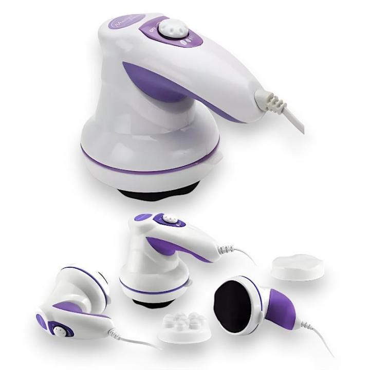 Karawan - Masajeador Corporal reafirmante y adelgazante, 4 en 1 con Múltiples Cabezales