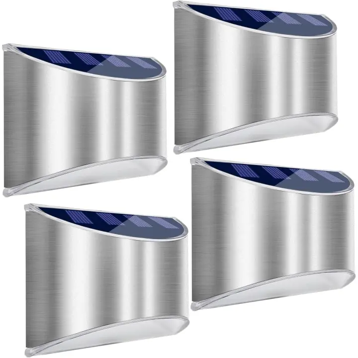 Lámparas Solares para Exterior LED Solares de pared de Maple inoxidable, iluminación exterior, lámpara de pared - 1