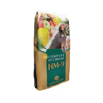 ✅Abono Estiércol de Caballo 100% Natural - Saco de 20kg - 40 Litros. AGRINATURA PREMIUM. Abono Orgánico para Jardines y Cultivos Compost de Caballo - 1