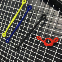 10pcs Dampeners De Raqueta De Tenis Forma Larga Absorbedores De Choque Y Vibración Para Reducir La Raqueta - details 2