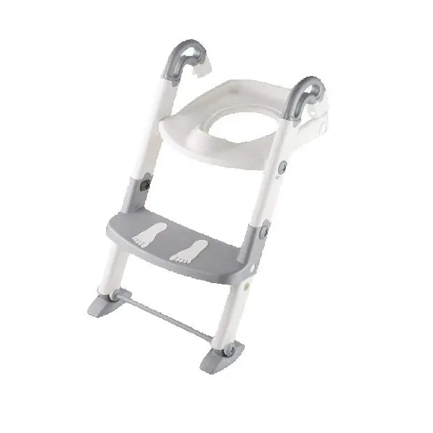 Aprendizaje para el Baño de Niños, Adaptador WC 3 en 1 Gris y Blanco - Rotho Babydesign - 1
