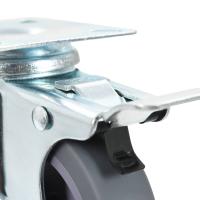 vidaXL Ruedas giratorias con frenos dobles 4 unidades 75 mm - details 4