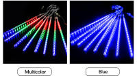 Luces De Lluvia De Meteoros LED 30CM Impermeables Para Decoración De Jardín Y Fiesta Navideña Lámpara De Hidrocaloría De Navidad - details 8