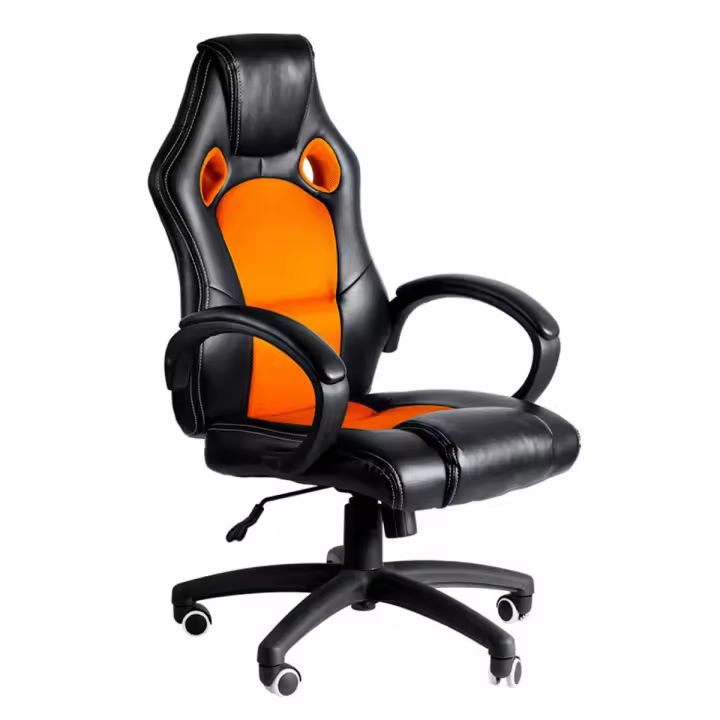 Silla Pro - Naranja y Negro - 1