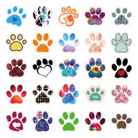 50PCS Pegatinas De Pata De Animal Cartoon Lindo Para Decoración De Computadora Bicicleta Guitarra Muro Colección De Juguetes - details 2