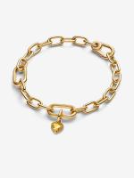 Pandora - Charm Colgante Mini de corazón - Baño de Oro de 14K - details 1
