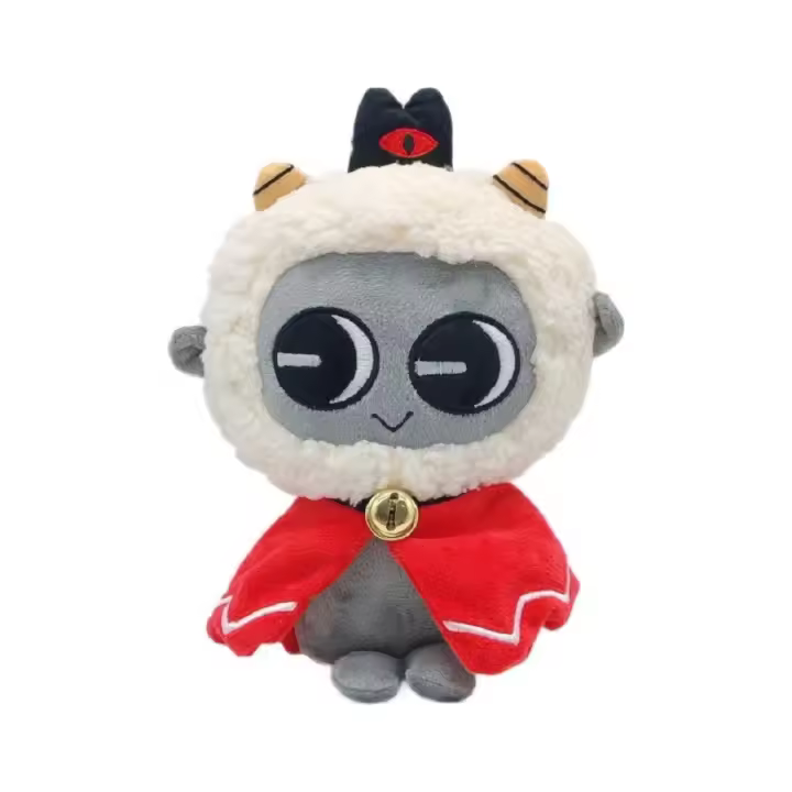 Peluche De Culto Del Ovejo Suave Juguete De Peluche Para Niños Y Fanáticos Del Juego Decoración Creativa Regalo Adorno Cumpleaños Material De Algodón Relleno De Poliéster - 1