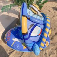 Anillo de natación con sombrilla para bebé, flotador de piscina, Círculo de natación inflable de unicornio, asiento de bebé, juguetes de piscina, fiesta de verano - details 3