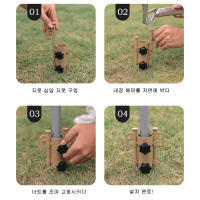 Soporte De Paraguas Ajustable Para Acampar Y Pesca En Carpa Accesorio De Soporte De Palo De Paraguas De Acero Inoxidable Para Expedición Y Camping - details 22