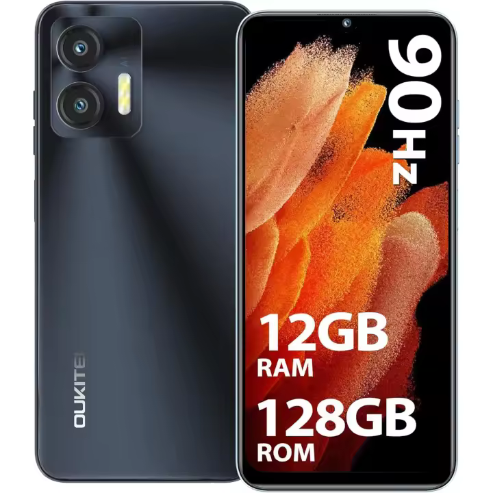 OUKITEL C36 Teléfono Móvil Libres 12GB+128GB/1TB 5150mAh 6.56" Smartphone 4G Dual SIM Android 14 Octa-Core - 1