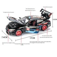 Modelo De Coche BMW M8 De Aleación 1:32 Con Sonido Y Luz Vehículo De Retroceso Para Decoración Juguete Educativo Para Niños - details 2